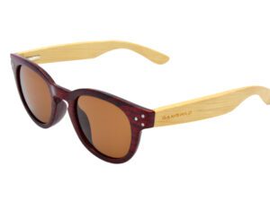 Gafas de sol WM1428 Gamswild de madera de bambú